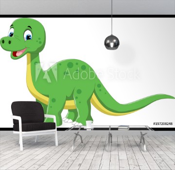 Picture of Cute dinosaur cartoon